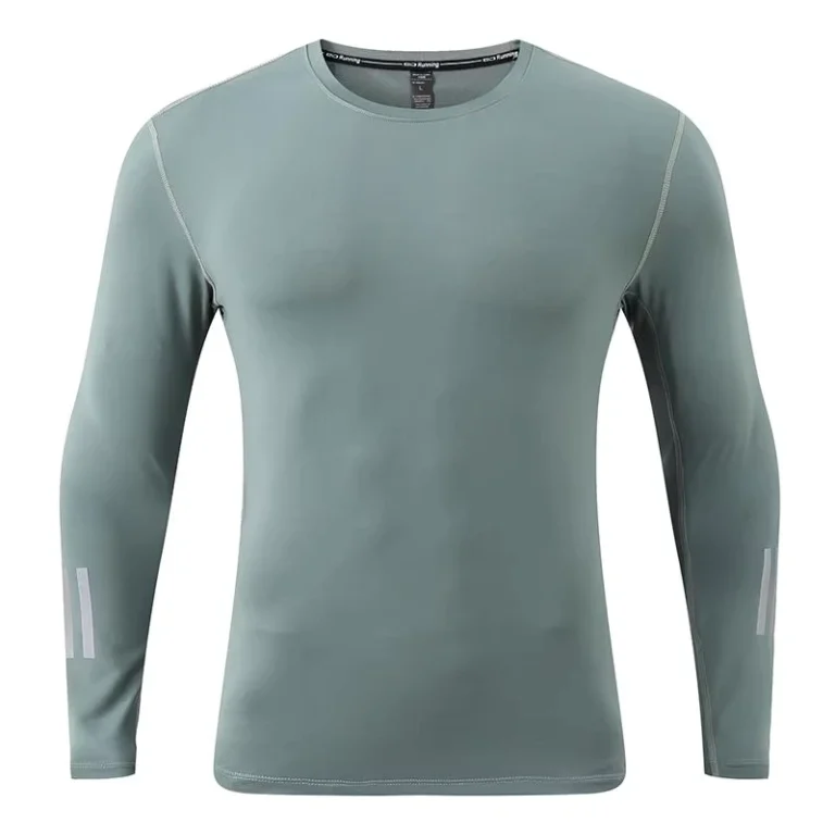 CHINEE-Custom-Logo-Blank-White-Compression-T-Shirt-Round-Neck-Quick-Dry-Sport-Running-Tops-Wicking-Long-Sleeve-Polyester-T-shirt
