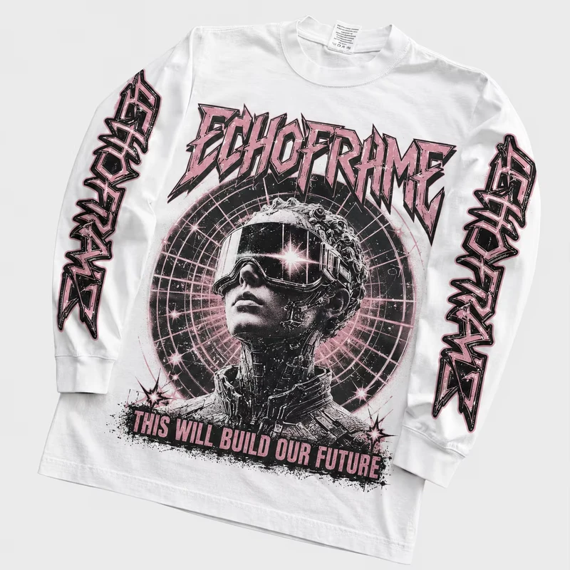 CHINEE-Custom-Logo-Graphic-T-shirt-Men-Thermal-Long-Sleeve-Shirt-Waffle-Knit-Tee-Cotton-Puff-Screen-Print-Long-Sleeve-Men-T-Shirt