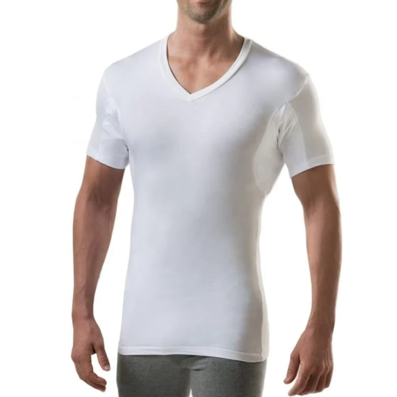 CHINEE-Custom-Logo-High-Quality-Anti-Sweat-V-Neck-T-Shirt-Man-OEM