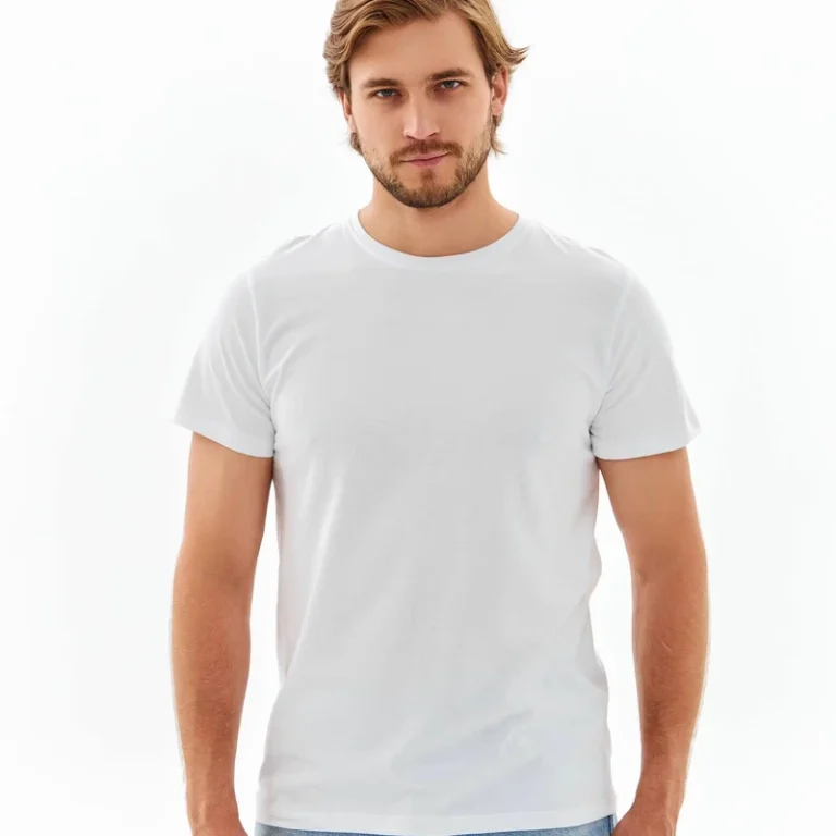 CHINEE-Custom-Logo-Mens-100-Cotton-Solid-Jersey-Crew-Neck-T-Shirt-Lightweight-Breathable-Casual-Blank-Uniform