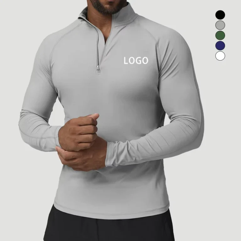 CHINEE-Custom-Logo-Mens-Sports-Zipper-Quick-dry-Long-sleeved-T-shirt-for-Running-Fitness-Home-Commuting-Casual-Wear-Mens-T-shirts