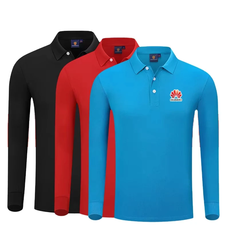CHINEE-Custom-Long-Sleeve-Lapel-T-Shirt-Skin-friendly-100-Cotton-Long-Sleeves-Polo-Shirt-Plus-Size-Polo-T-Shirt