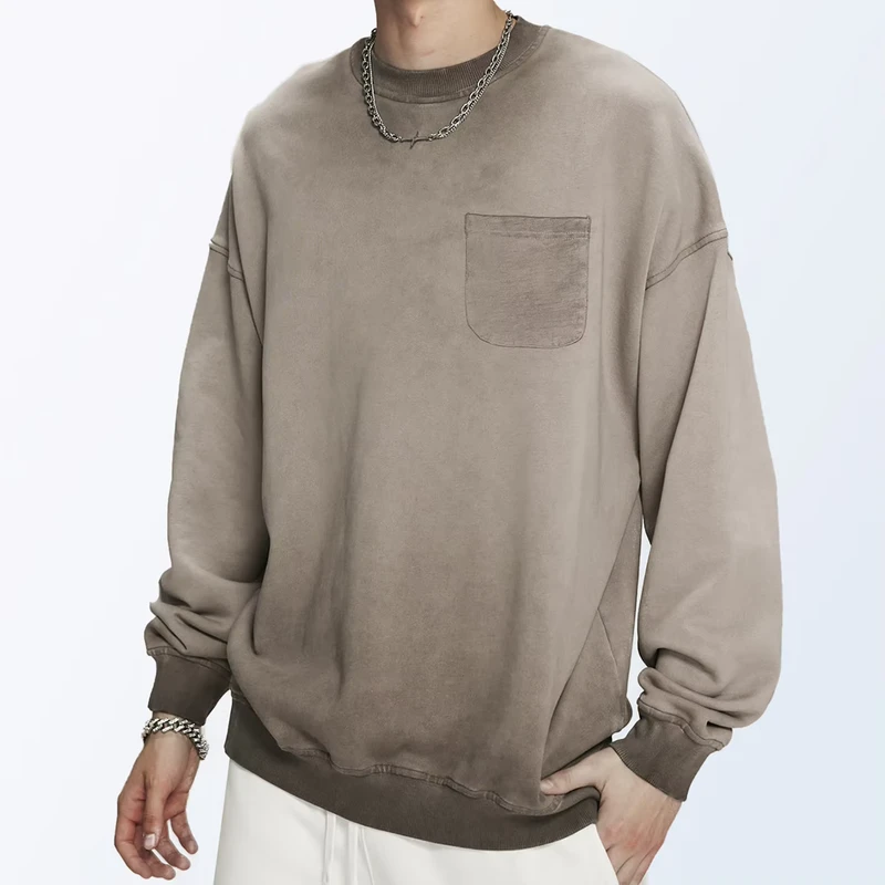 CHINEE-Custom-Long-Sleeve-T-shirt-Men-Acid-Washed-Long-Sleeve-Tshirt-Casual-T-shirt-Long-Sleeve-With-Pocket
