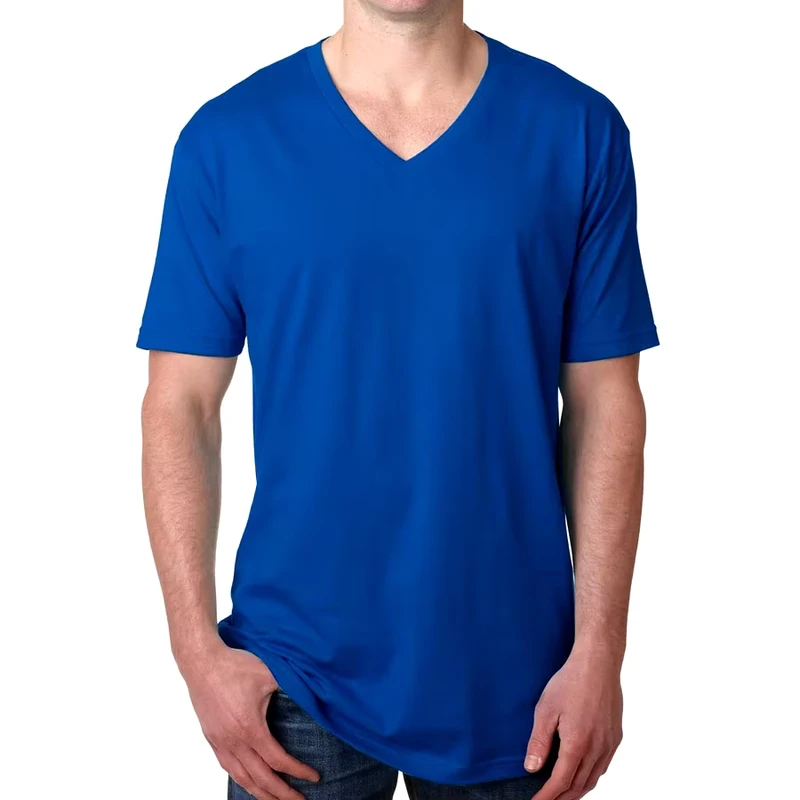 CHINEE-Custom-Made-Men-V-Neck-t-Shirts-Short-Sleeves-Pullover-V-Neck-t-Shirts-for-Men-Breathable-Comfortable-OEM-Service