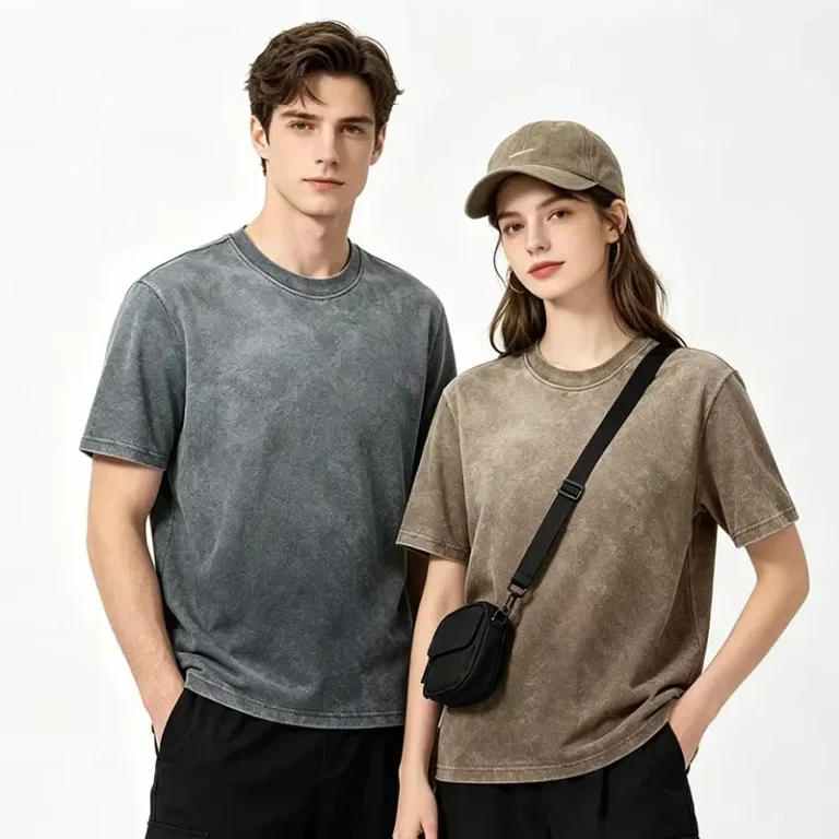 CHINEE-Custom-Manufacturer-Acid-Wash-Premium-T-shirt-Vintage-Washed-T-Shirt-Unisex-Blank-Crew-Neck-230gsm-Oversized-T-Shirt