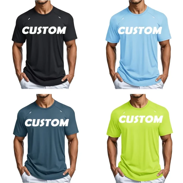 CHINEE-Custom-Mens-Cool-Fabric-Workout-Sportswear-Gym-T-Shirt-Quick-Dry-Loose-Crew-Neck-Short-Sleeves-Breathable-For-Running-Fitness