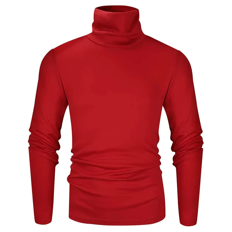 CHINEE-Custom-Pattern-logo-Printing-Thermal-Soft-Stretchy-Long-Full-Sleeve-Turtleneck-t-Shirt-ODM-OEM-for-Men-Male-Boys