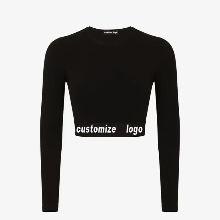 CHINEE-Custom-Print-Long-Sleeve-T-Shirt-for-Women-Crop-Top-Tee-Shirts-with-Custom-Logo-Basic-Active-Slim-Fit-Cropped-Long-Sleeve-Tee