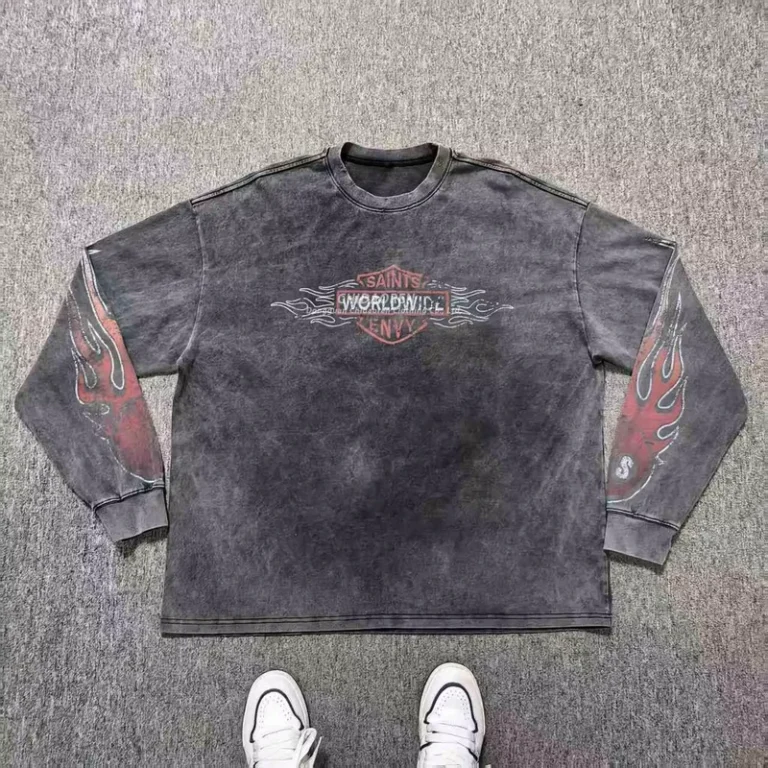 CHINEE-Custom-Print-Vintage-Washed-T-shirt-Oversized-Plus-Size-O-Neck-Acid-Wash-Mens-Long-Sleeve-T-Shirt