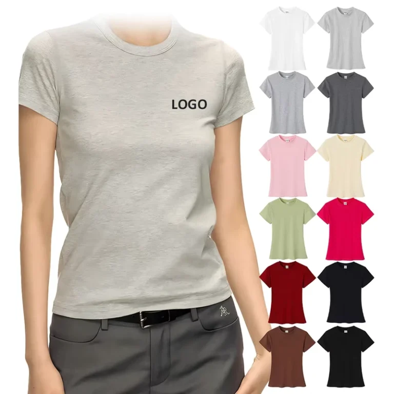 CHINEE-Custom-Printed-Design-Summer-Tops-Regular-Fit-Basic-T-Shirt-Ladies-Slim-Crewneck-T-Shirt-Cotton-T-shirt-for-Women