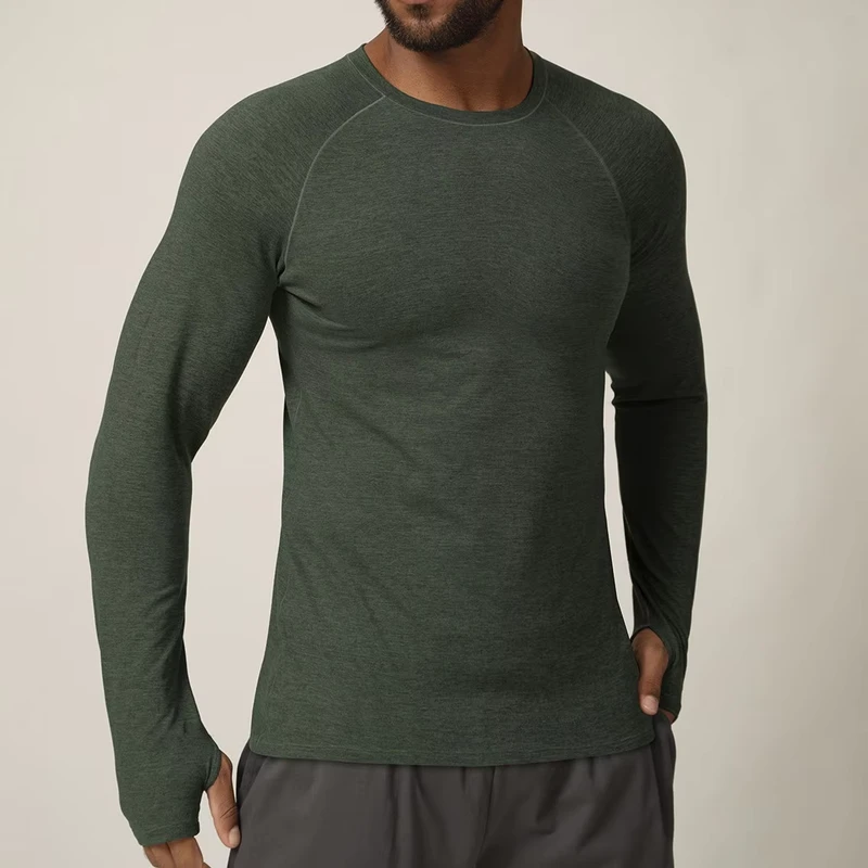 CHINEE-Custom-Printing-Blank-Tshirts-Sportswear-Workout-Training-Gym-Fitness-Long-Sleeved-t-Shirts-for-Men