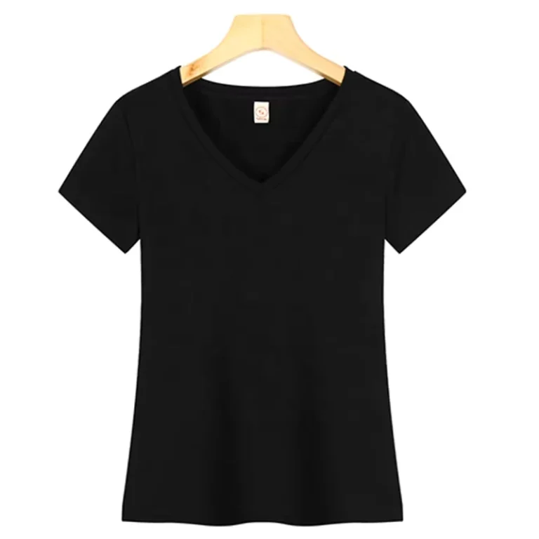 CHINEE-Custom-Printing-V-Neck-Tshirt-for-Women