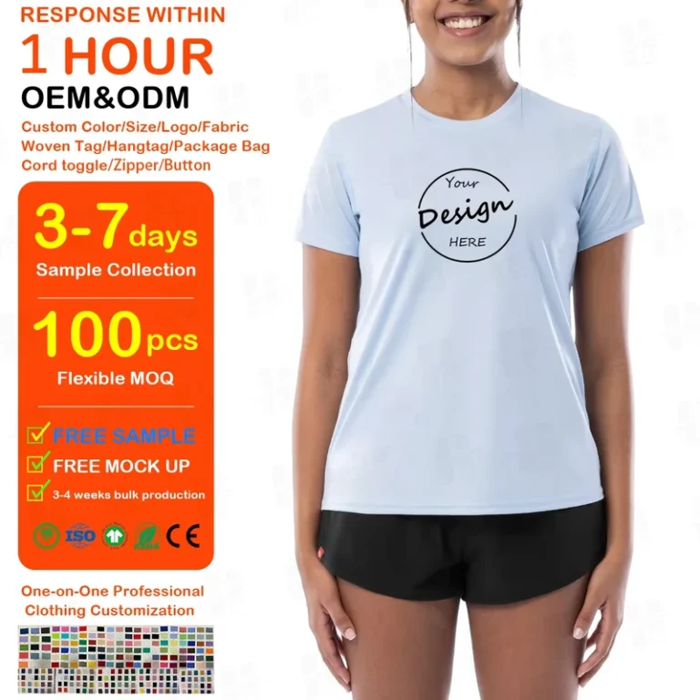 CHINEE-Custom-Regular-Fit-Sporty-Breathable-Short-Sleeve-T-Shirts-Polyester-with-Spandex-Screen-Print-Womens-Sports-T-shirts