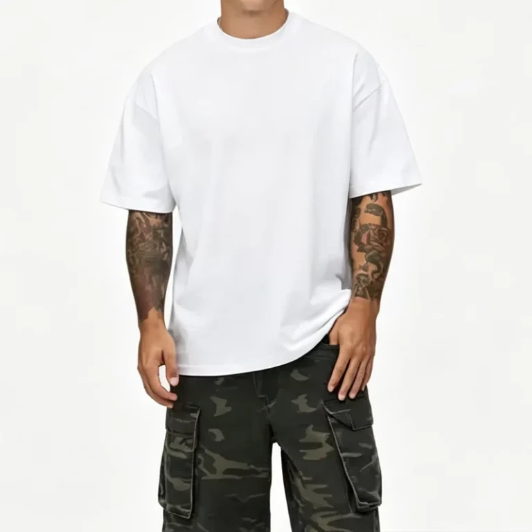 CHINEE-Custom-T-Shirt-Mens-100-Cotton-Luxury-Quality-Rib-O-neck-T-Shirt-Heavyweight-Streetwear-Oversized-T-shirt-For-Men