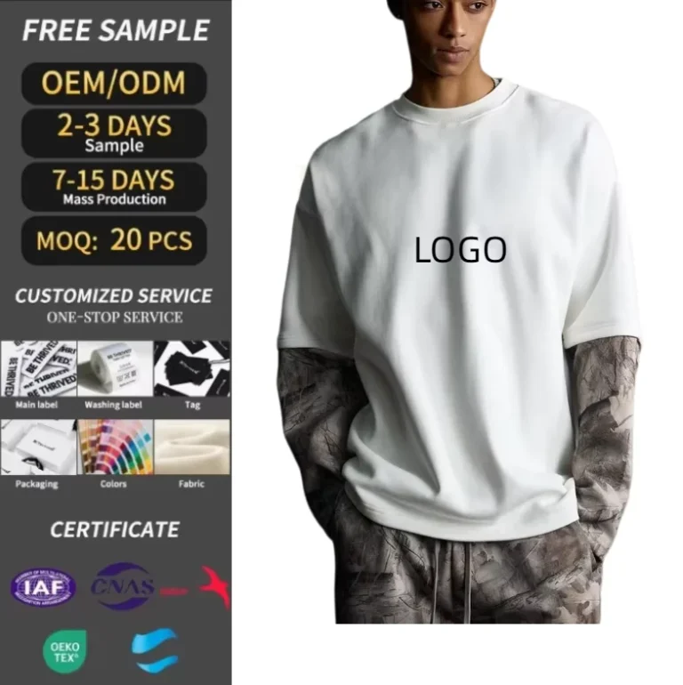 CHINEE-Custom-Vintage-Street-American-Retro-Fleece-Camouflage-Splice-T-Shirt-Hip-HopTeenager-Base-Long-Sleeved-Cotton-Blend-T-Shirt-Men