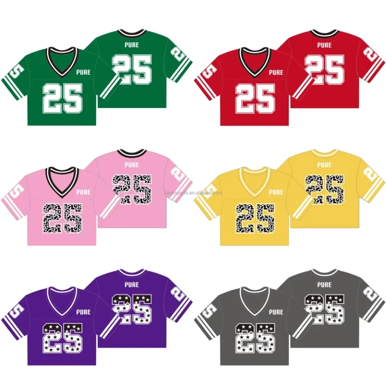 CHINEE-Custom-Womens-Cropped-American-Football-Jersey-Cropped-Singlets-For-Girl-Tank-Top-Sleeveless-Crop-Top-Wear-Workout-T-Shirts