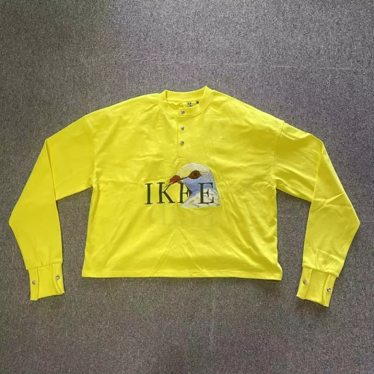 CHINEE-Customizable-logo-Oversized-t-Shirt-Heavy-Weight-Cotton-Long-Sleeve-Solid-T-shirt-Layer-Shirt-Long-sleeved-with-Buttons