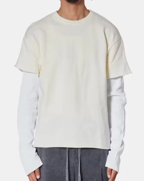 CHINEE-Customized-Logo-Printing-Solid-Color-Plain-Mens-T-shirt-Crew-Neck-Double-Layer-Long-Sleeve-100-Cotton-Breathable