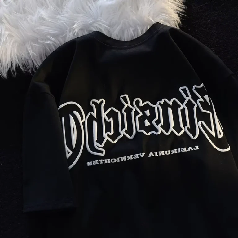 CHINEE-Customized-T-Shirt-With-Puff-Print-Oversized-Heavyweight-O-neck-T-Shirt-Puff-Heavyweight-Men-Custom-3D-Puff-Print-T-Shirt