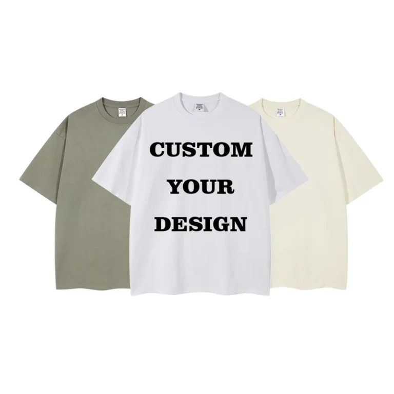 CHINEE-Customized-t-Shirts-100-Cotton-Streetwear-Loose-High-Quality-Drop-Shoulder-t-Shirt-Blank-Screen-Printed-Plain-t-Shir