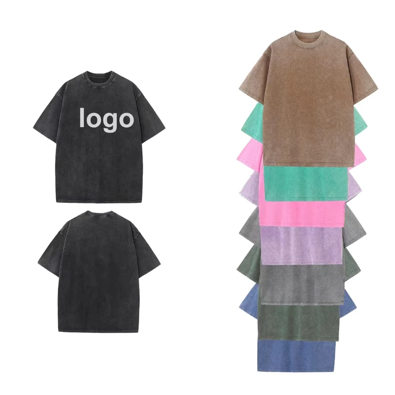 CHINEE-DTG-Print-Oversized-Tshirts-for-Men-Washed-Cotton-Loose-Fit-Tees-Drop-Shoulder-Crew-Neck-Vintage-Baggy-Style-Streetwear-Tops