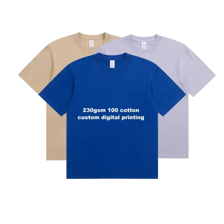 CHINEE-Daily-Wear-Heavy-Weight-Custom-Logo-Graphic-Sublimation-Print-Unisex-Blank-T-Shirt-Oversize-Cotton-Polyester-Mens-T-shirts