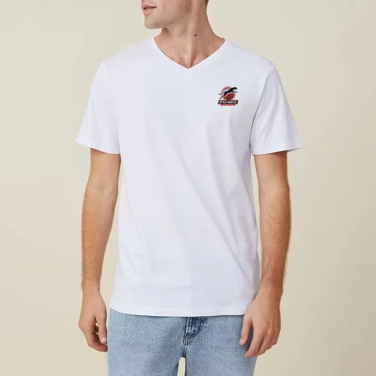 CHINEE-Design-Your-Own-Logo-Cotton-Made-Men-V-Neck-T-Shirts-Custom-Design-Streetwear