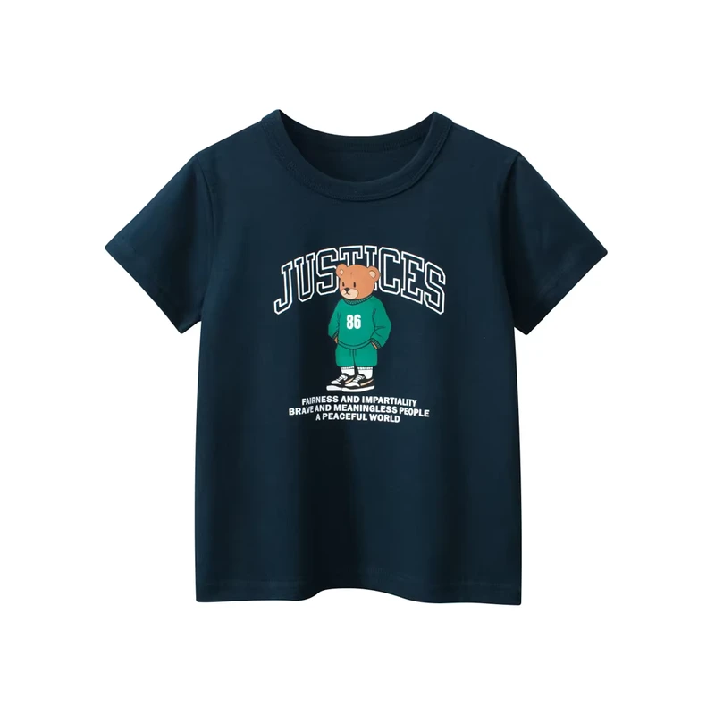 CHINEE-Europe-And-America-Children-T-shirt-Casual-Short-sleeved-O-neck-Handsome-Printed-Top-Summer-New-Boy-T-Shirt