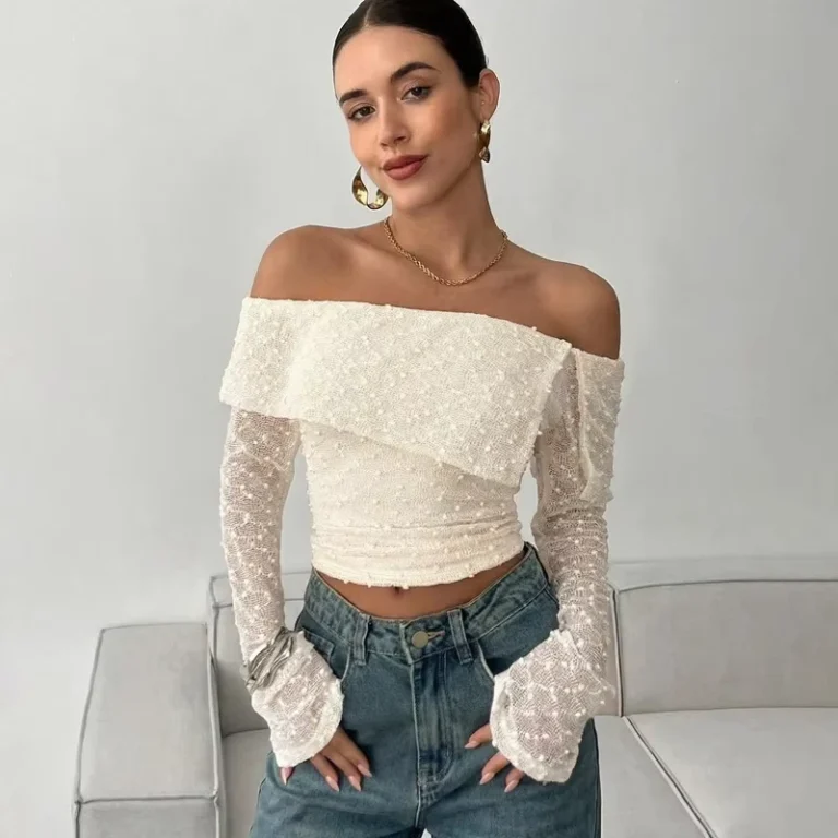 CHINEE-FS11469A-New-Arrival-Womens-Clothing-Long-Sleeve-Off-Shoulder-T-Shirt