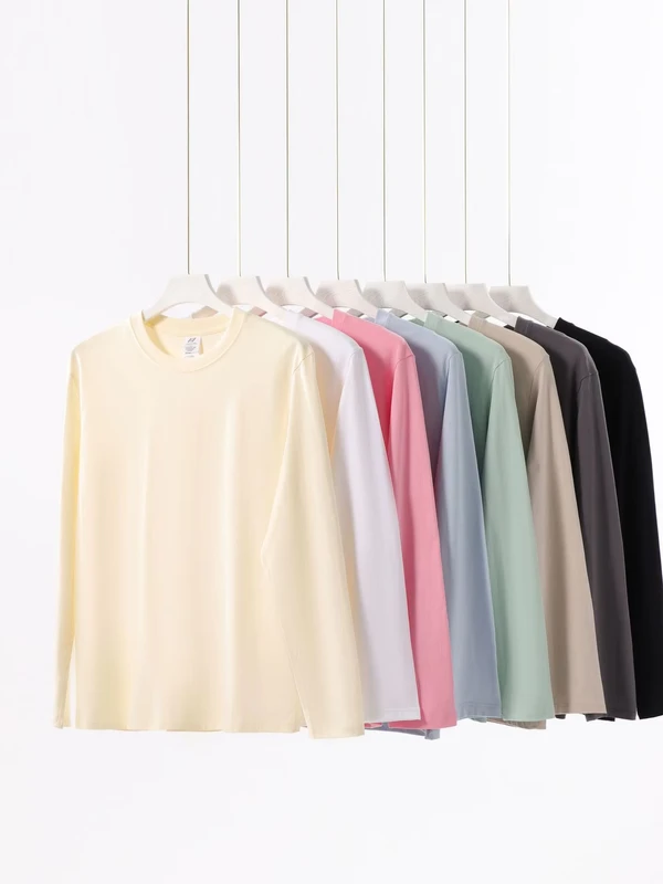 CHINEE-Factory-230gsm-100-Cotton-Long-Sleeve-T-Shirts-Blank-Plain-Oversized-Custom-Printing-Men-T-shirt