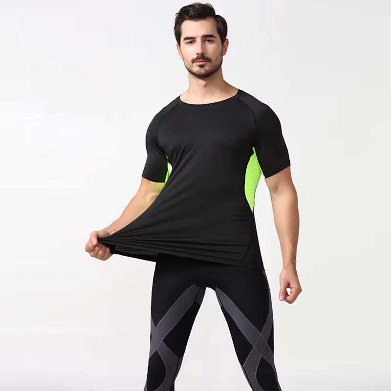 CHINEE-Fashion-Flying-Factory-Custom-Custom-Breathable-Running-Fit-Skinny-Short-Sleeve-T-shirts-Short-Sleeve-T-shirt