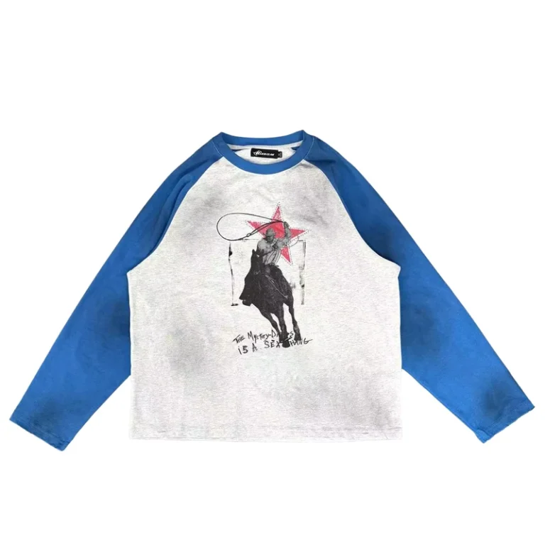 CHINEE-Fashion-High-Quality-Long-Sleeve-Terry-T-Shirt-Round-Neck-100-Cotton-Men-Regular-Fit-Eco-Friendly