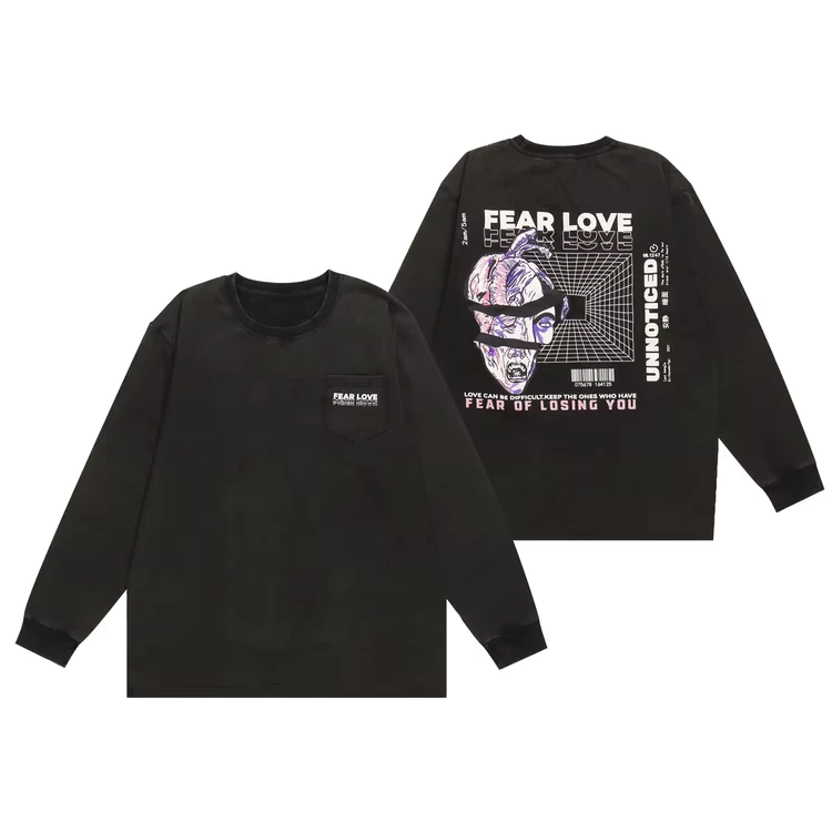 CHINEE-Fashion-Mens-t-Shirt-100-Cotton-Long-Sleeve-Mens-Tshirt