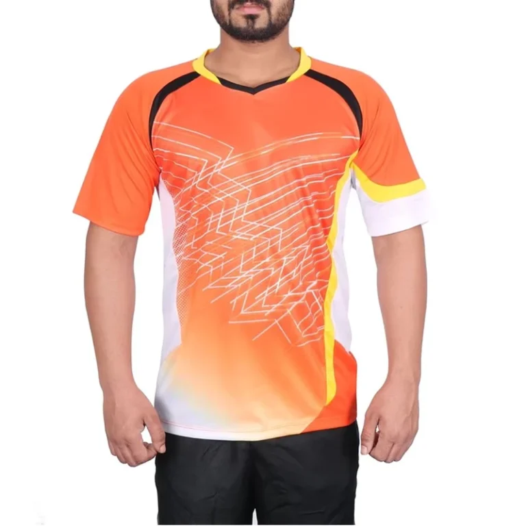 CHINEE-Fashion-Solid-Knitted-Sublimation-Transfer-Print-Mens-T-Shirt