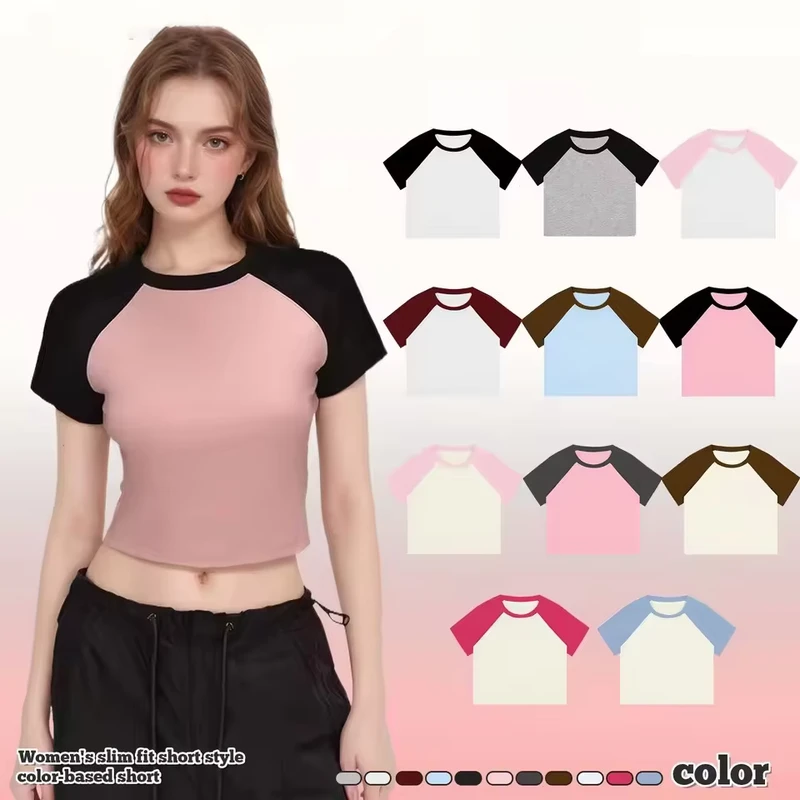 CHINEE-Fashion-Young-Girls-Womens-Crop-Top-Summer-Brand-Custom-Logo-Design-Ladies-Crop-Top-New-Tees