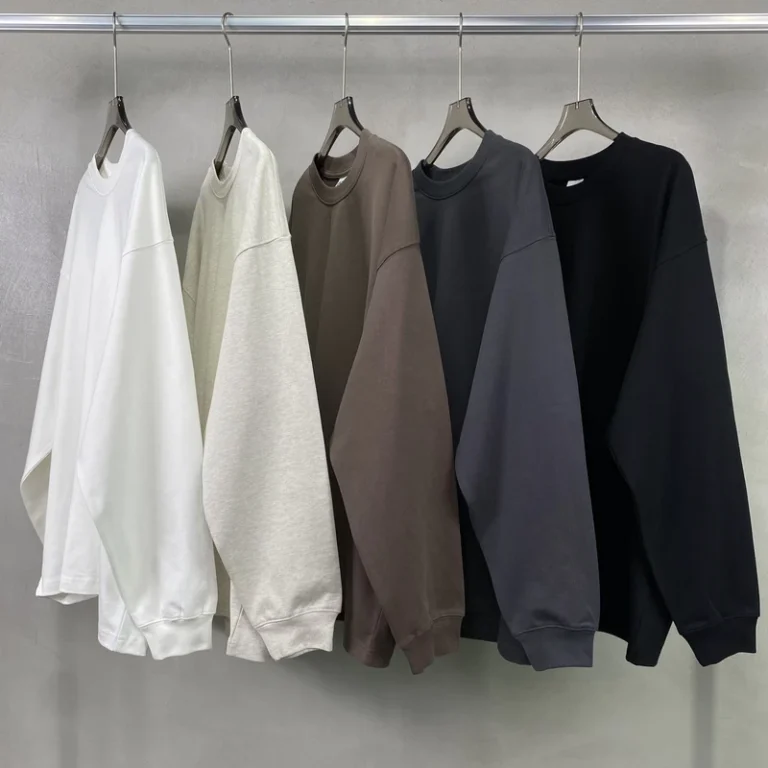 CHINEE-Heavy-Weight-385g-Round-Neck-Long-Sleeved-T-shirt-Mens-Fashion-Brand-Loose-Long-Sleeved-T-shirt