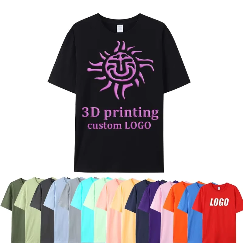 CHINEE-Heavyweight-T-Shirt-Puff-Print-T-Shirt-High-Quality-Oversized-250-Gsm-T-Shirt-Puff-Print-Custom-Unisex-3D-Puff-Print-T-Shirt