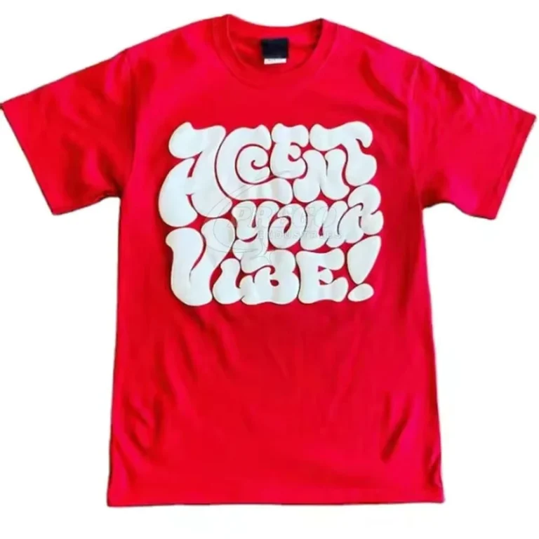 CHINEE-High-Demanded-Puff-Printing-T-shirt-Summer-Couple-Short-Sleeve-Custom-100-Cotton-Puff-Printing-T-Shirt