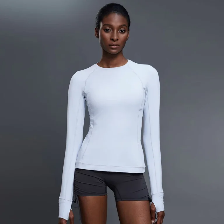 CHINEE-High-Elasticity-Equine-Rib-Yoga-Long-Sleeve-T-Shirt-Gym-Shirt-Horse-Riding-Clothing-Women-Long-Sleeve-Tops