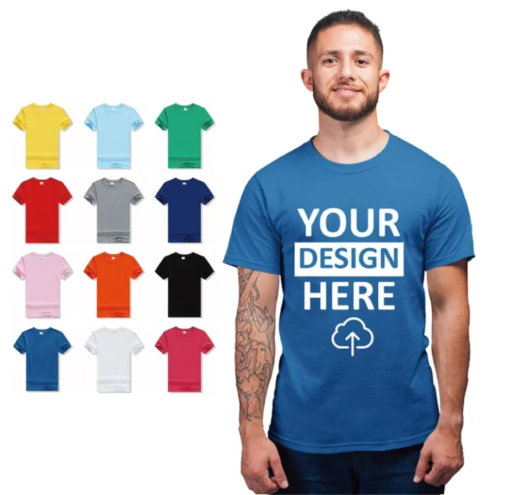 CHINEE-High-Quality-100-Cotton-Custom-Printing-Logo-Men-T-Shirt-Custom-Screen-Printing-T-Shirt