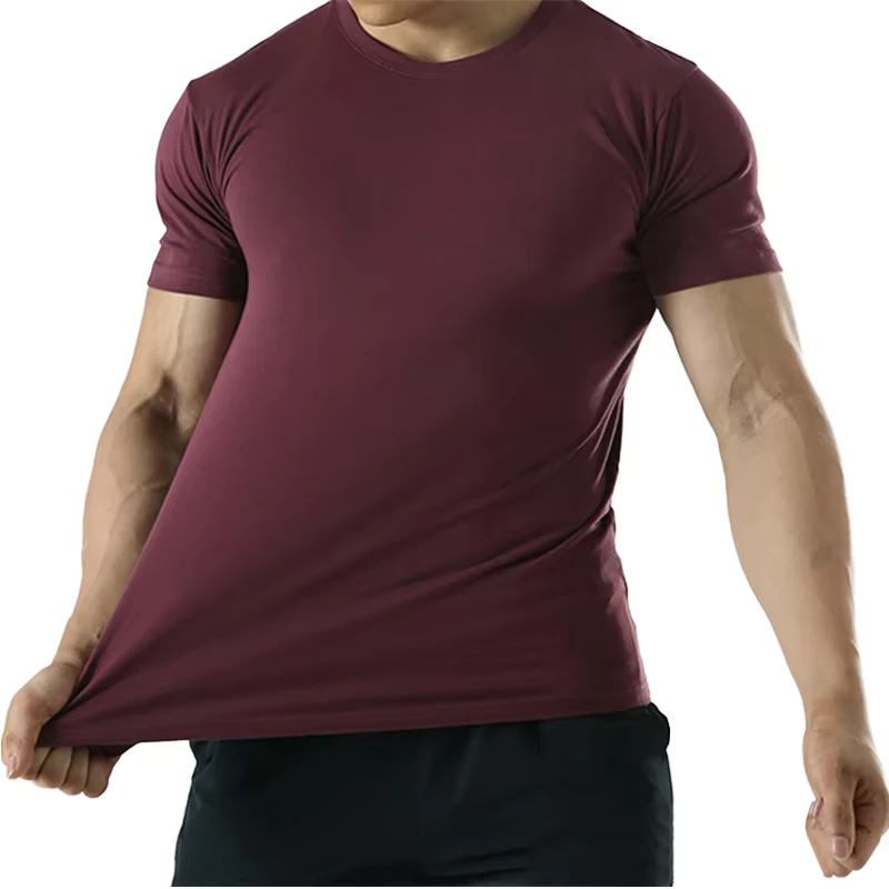CHINEE-High-Quality-100-Cotton-Mens-T-Shirt-Casual-Oversized-O-Neck-Custom-Printing-Heavyweight-230gsm-Knitted-Fabric-T-Shirt