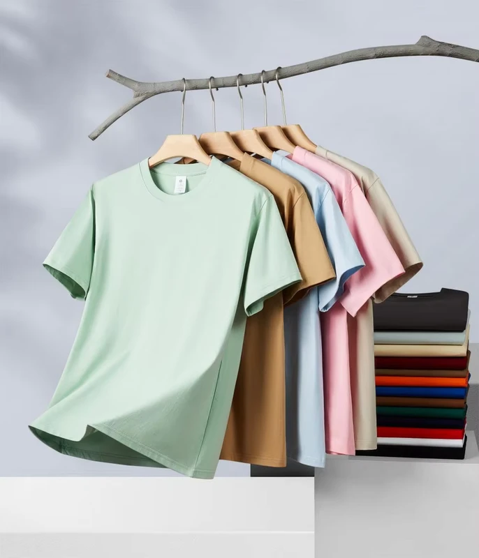 CHINEE-High-Quality-100-Cotton-Tshirt-Custom-Solid-Tee-Custom-Screen-Printed-Puff-Blank-Oversized-Fit-Mens-T-Shirts
