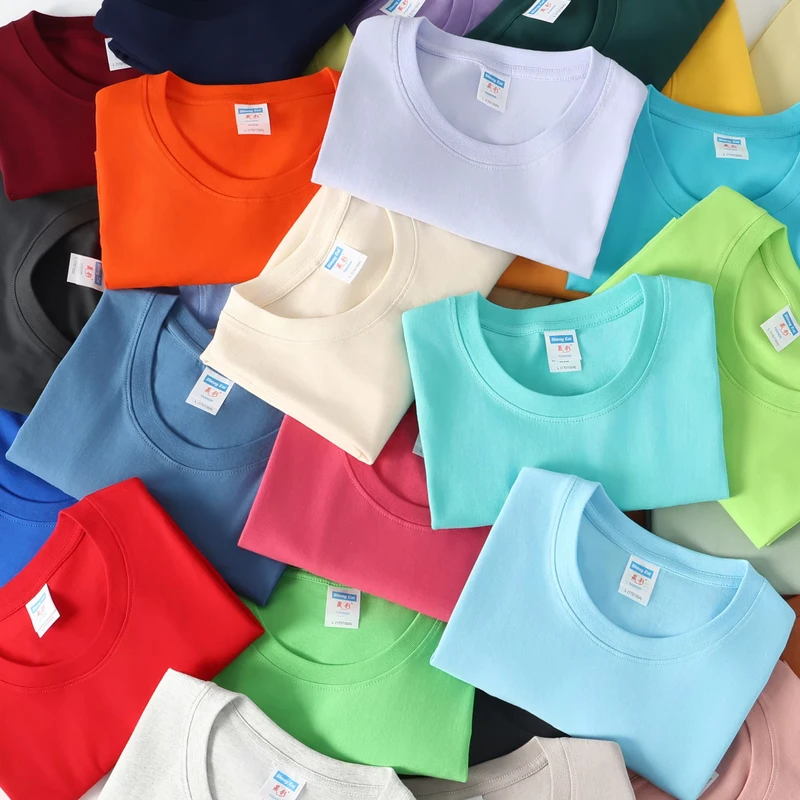 CHINEE-High-Quality-100-Cotton-Tshirts-for-Men-T-Shirts-Plain-Custom-DTG-Printing-Oversized-White-Blank-T-Shirt-1