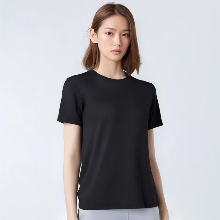 CHINEE-High-Quality-100-Merino-Wool-T-Shirt-Quick-Dry-Plain-Sport-T-Shirt-Women-Athletic-Ladies-Printed-T-Shirt-for-Hiking-Running