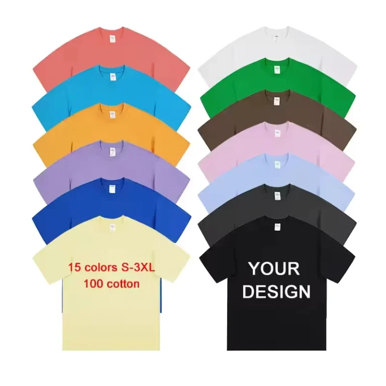 CHINEE-High-Quality-Cotton-Custom-t-Shirt-Men-Blank-Heavyweight-Oversized-t-Shirt-Custom-Screen-Print-Graphic-Mens-T-shirts