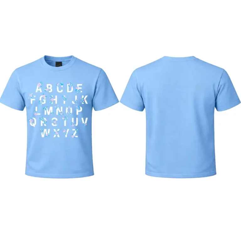 CHINEE-High-Quality-Custom-Logo-Crew-Neck-Light-Blue-Cotton-Tee-Shirts-Combed-Cotton-Sweat-Absorbent-Men-Basic-T-shirts-for-Men