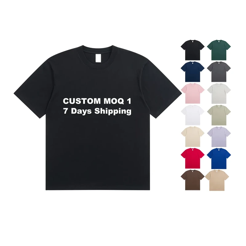 CHINEE-High-Quality-Heavy-Weight-100-Cotton-Plain-Oversized-Men-Tshirt-Custom-Screen-Printing-Digital-Printing-t-Shirt