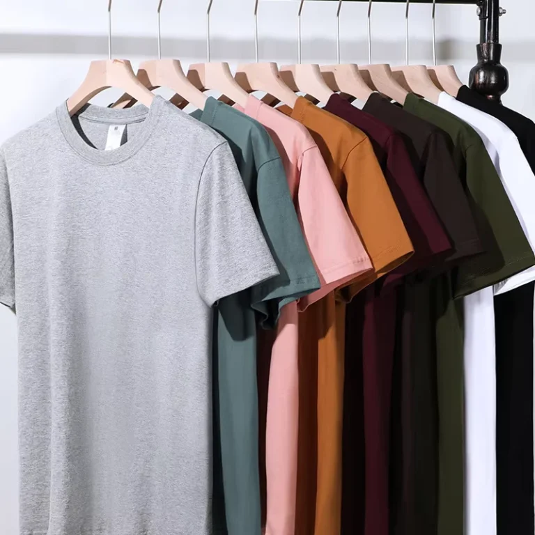 CHINEE-High-Quality-Summer-Trendy-270g-100-Cotton-Heavy-Mens-Short-Sleeved-T-Shirt-Loose-Top-Short-Sleeved