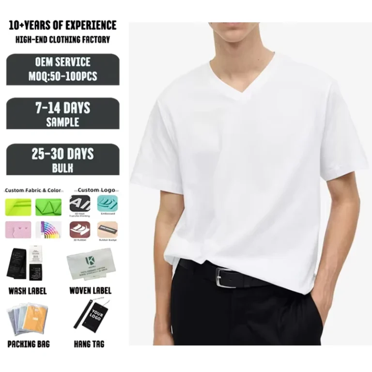 CHINEE-High-Quality-V-Neck-Soft-Cotton-High-Premium-Men-Custom-Logo-Printed-Unisex-T-Shirt