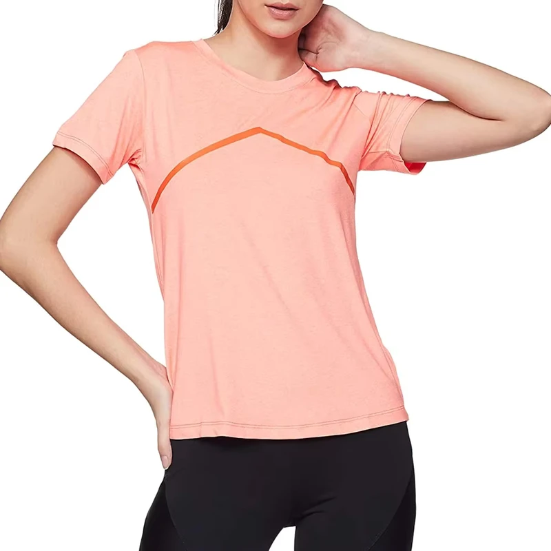 CHINEE-High-Quality-Womens-T-Shirts-Breathable-Quick-Dry-Customized-Printed-Short-Sleeves-Solid-Pattern-Top-Trending-OEM-Service